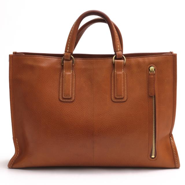 ○土屋鞄 TSUCHIYA-KABAN バケッタミリングレザー タンニン鞣し 牛革 ビジネスバッグ URBANO City Tote ウルバーノ シティートート 中古_1