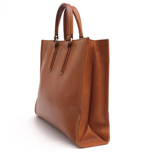 ○土屋鞄 TSUCHIYA-KABAN バケッタミリングレザー タンニン鞣し 牛革 ビジネスバッグ URBANO City Tote ウルバーノ シティートート 中古_3