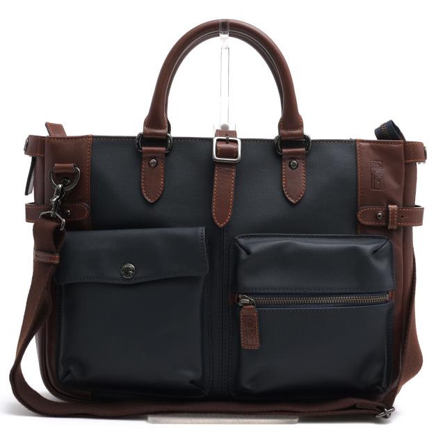○輪拘リンク LIN-KU ビジネスバッグ 48KUA10 格 カク 2WAY ショルダーバッグ メンズ 【中古】 中古