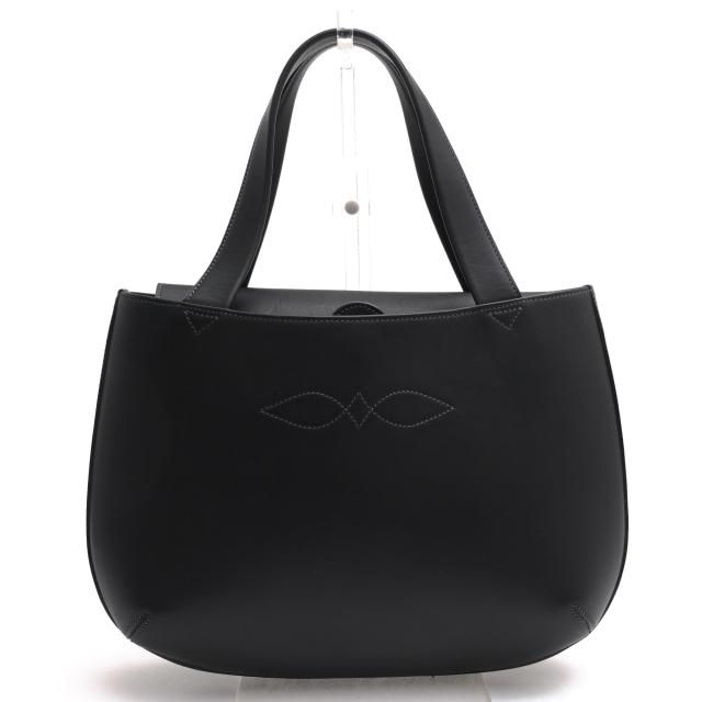 ○ソメスサドル SOMES SADDLE 牛革 タンニン鞣し ハンドバッグ サドルステッチ レディース 【中古】 中古