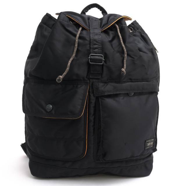 ○ポーター 吉田カバン PORTER ナイロンツイル ポリエステル綿ボンディング加工 リュック 622-79388 TANKER RUCKSACK タンカー 定 中古