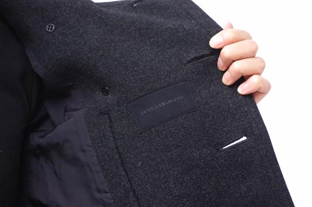 ○ジュンハシモト junhashimoto ZIP&HOODED P-COAT Pコート ジャケット