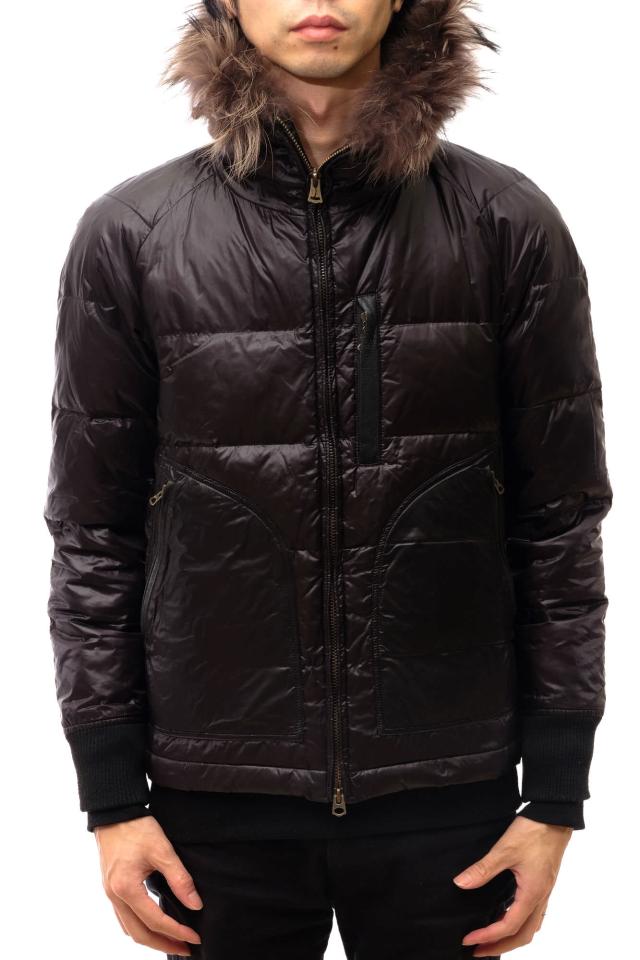 ラウンジリザード Lounge Lizard 5257 光電子ダウン ダウンジャケット ラクーンファー ブルゾン メンズ 中古 中古の通販はau Pay マーケット ブランディング