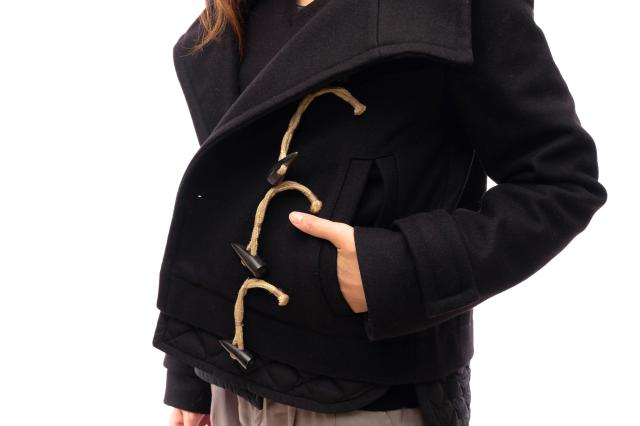 ○モンクレール MONCLER PREMIEREライン ダッフルコート ダウンジャケット PIGAMON ピガモン レディース 【中古】 中古