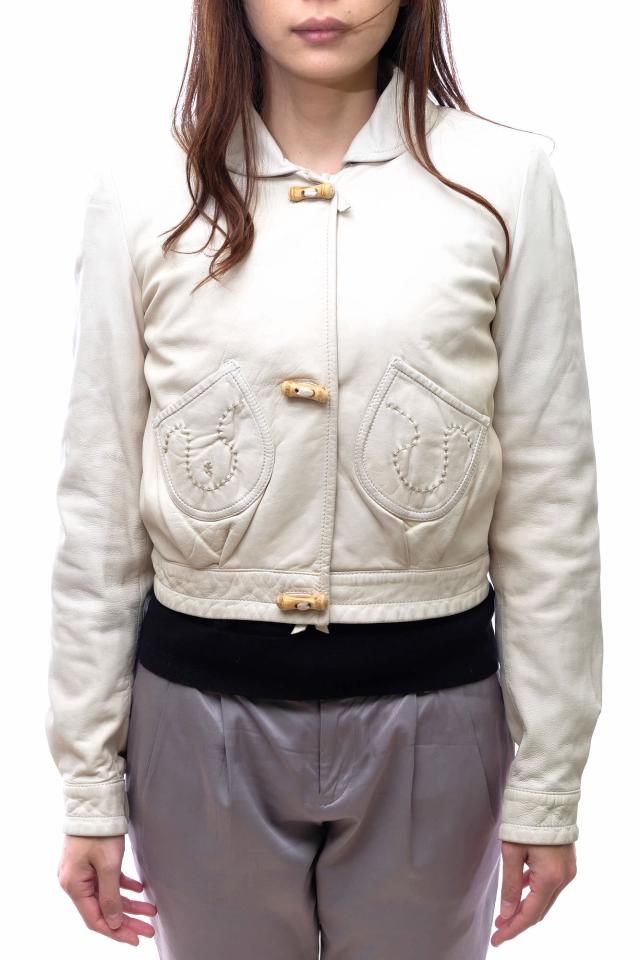 ○エンリーベグリン HENRY BEGUELIN  ブルゾン オミノ刺繍 レディース 【中古】 中古