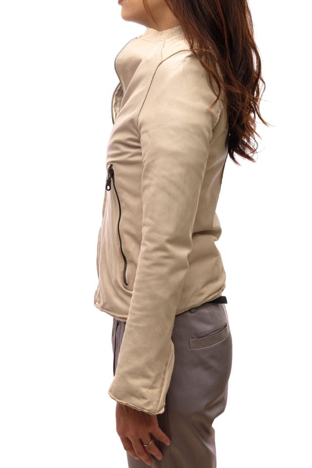 ○シシ Sisii new シングルライダース ウォッシュ加工 定番 レディース