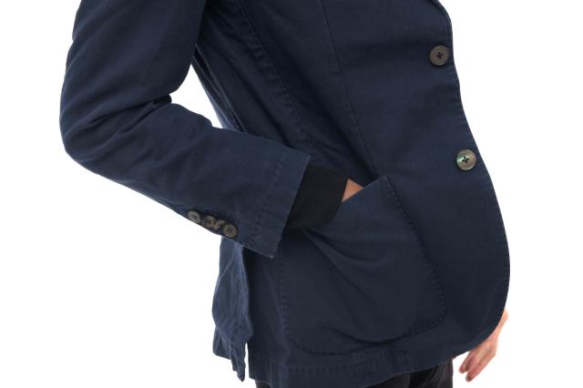 ○エルビーエム1911 L.B.M.1911  テーラードジャケット 5928225192 アンコンジャケット シェルボタン シングルブレスト メンズ 【  中古