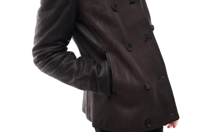 ○ルッフォ RUFFO  Pコート ダブルブレスト ウォッシュ加工 メンズ 【中古】 中古 ○ルッフォ RUFFO Pコート ダブルブレスト ウォッシュ加工 メンズ