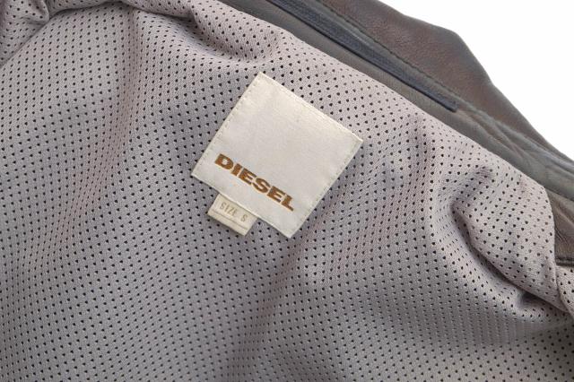 ○ディーゼル DIESEL シープスキン 羊革 フライトジャケット 2107-69