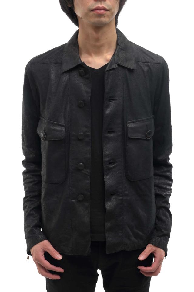 ○ディーゼル DIESEL ブラックゴールド BLACK GOLD 山羊革 ゴートスキン ブルゾン ヴィンテージ加工 メンズ 【中古】 中古 ○ディーゼル DIESEL ブラックゴールド BLACK GOLD 山羊革 ゴート