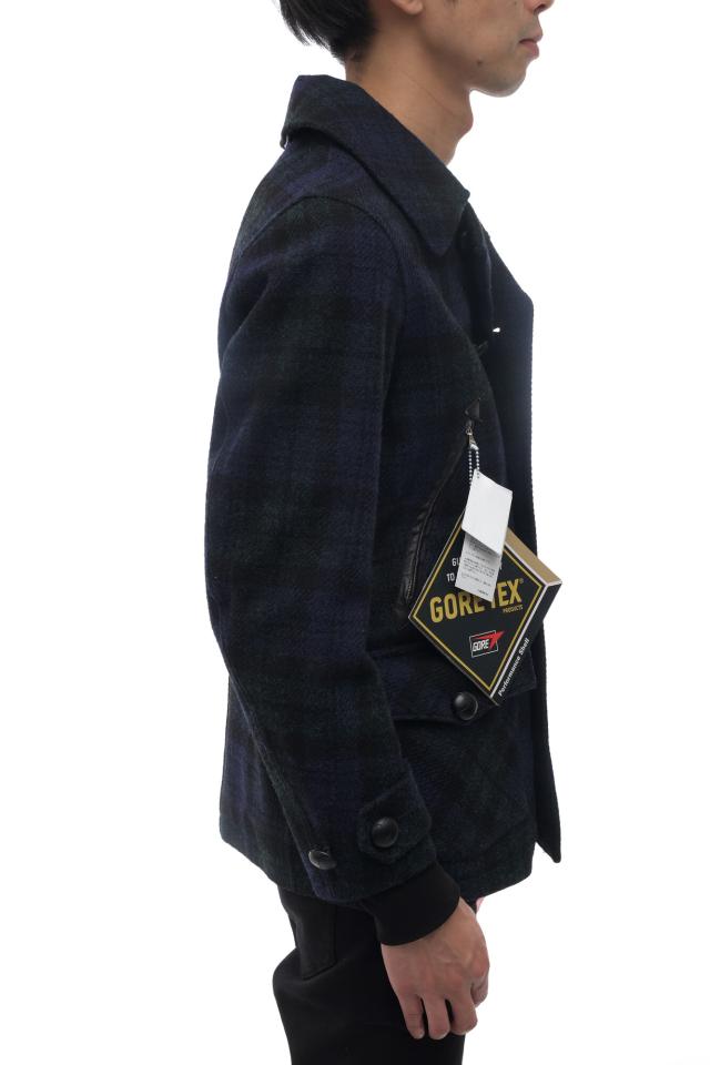 navy harris tweed jacket