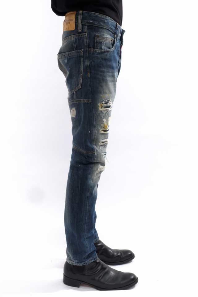 ○ディースクエアード DSQUARED2 ジーンズ S74LA0896 TIDY BIKER JEAN