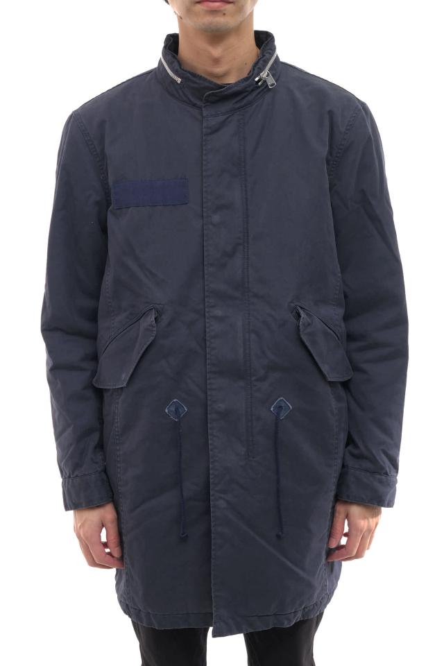 ○ノンネイティブ nonnative  モッズコート NN-JU2601 TROOPER PUFF COAT C/N OXFORD M-51 フード付き ミリタリー 中綿 メンズ 【  中古