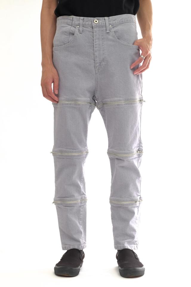 ○フーワット whowhat  ジーンズ WH-1801-P2 Zip Change Denim ジップチェンジデニム テーパード デニム メンズ 【中古】 中古