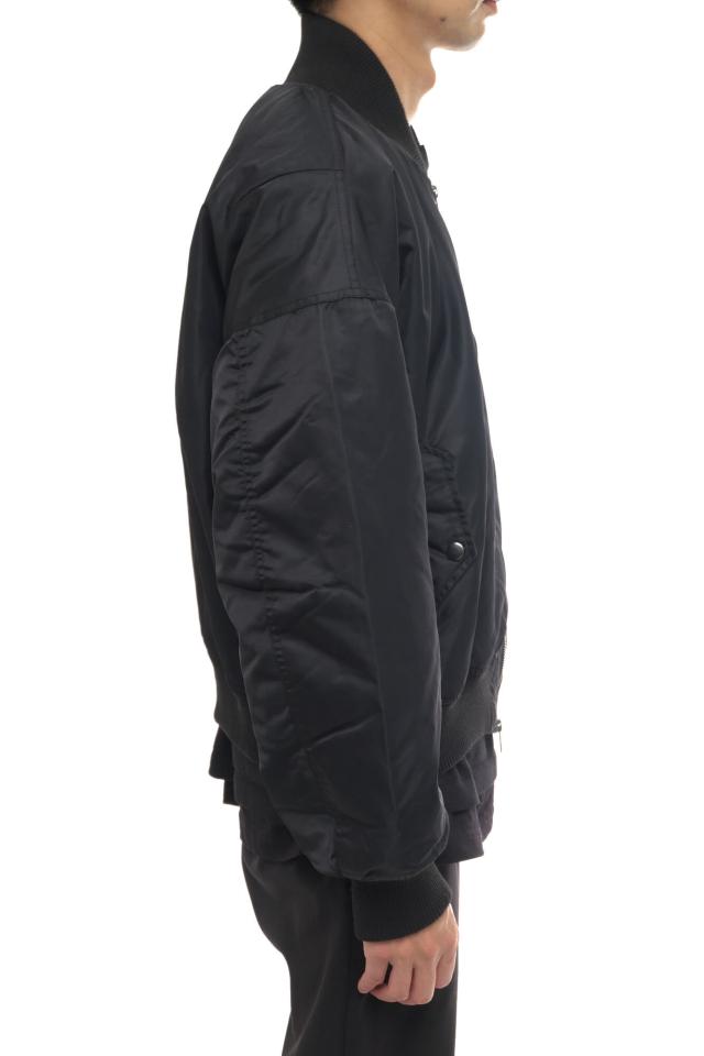 ○瓦 glamb  飛翔上衣 GB17SP MN19 Big MA-1 肋筋 ミリタリー 中綿 メンズ 【中古】 中古
