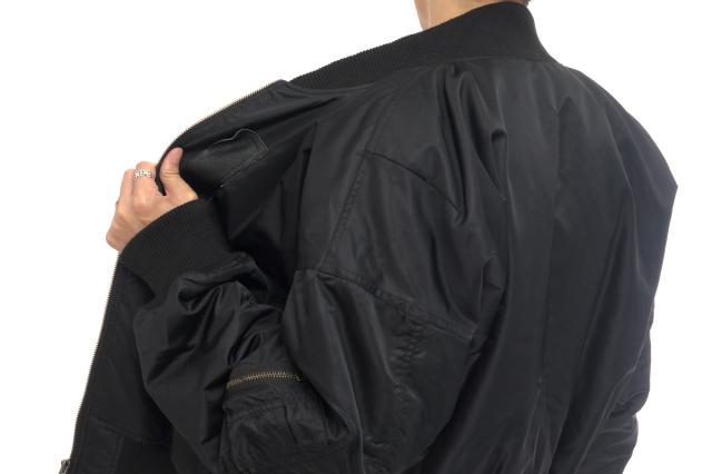 ○瓦 glamb  飛翔上衣 GB17SP MN19 Big MA-1 肋筋 ミリタリー 中綿 メンズ 【中古】 中古