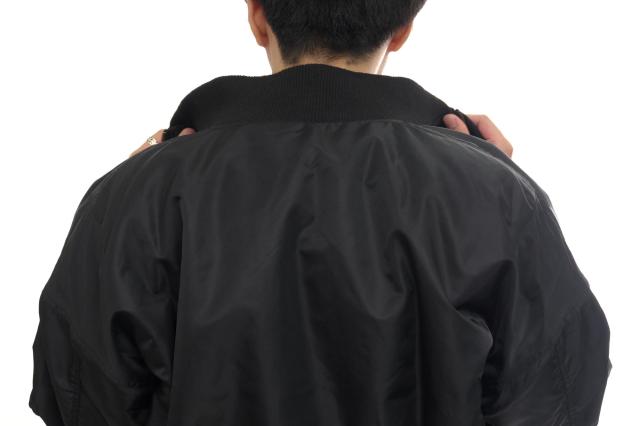 ○瓦 glamb  飛翔上衣 GB17SP MN19 Big MA-1 肋筋 ミリタリー 中綿 メンズ 【中古】 中古