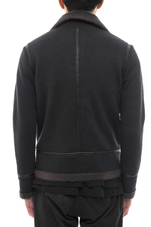 ○ジュンハシモト junhashimoto 牛革 フライトジャケット BLS1304008 B