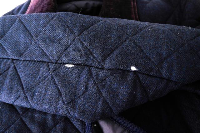 ○マッキントッシュ MACKINTOSH Loro Piana ロロピアーナ生地使用 ブルゾン WAVERLY キルティング コーデュロイ 中綿 メンズ 【中  中古_8