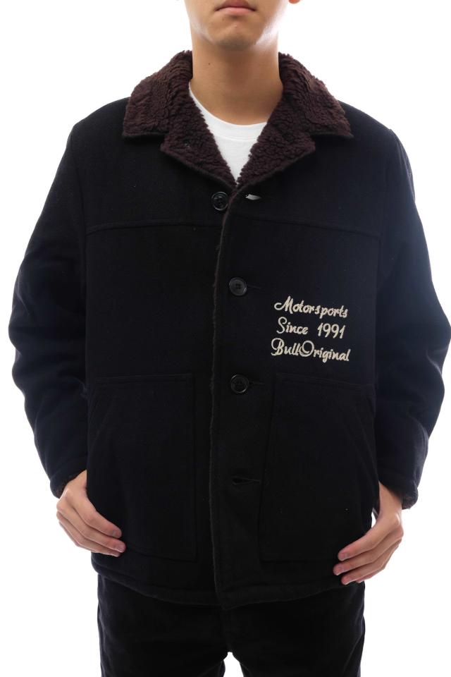 ○ベイサイドモーターギアー Bay Side Motor Gear B.S.M.G. ブルゾン BSMG-18-AW-03 Wool Ranch Jacket ランチジャケット 中綿 G-1 中古