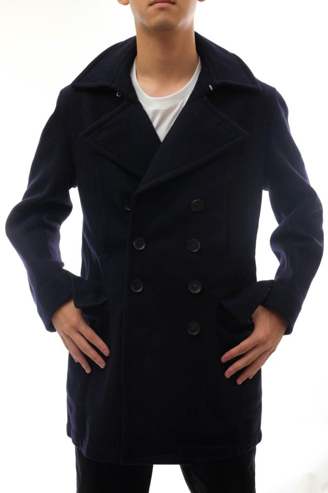 ○サイ Scye  Pコート MPG-714-003 メルトン 定番 メンズ 【中古】 中古