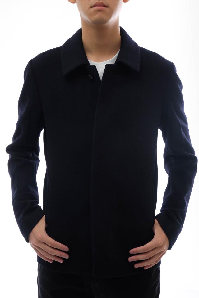 ○アタッチメント ATTACHMENT  ステンカラーコート AC42-218 SHORT COAT メルトンコート メンズ 【中古】 中古