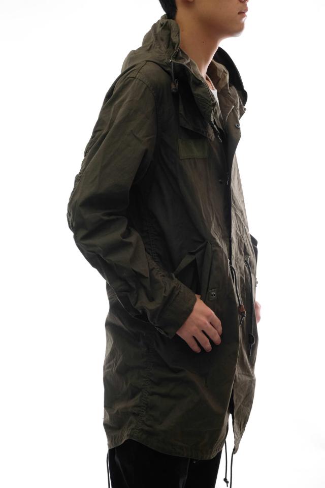 uniform experiment モッズコート サイズ2 オリーブ uniform