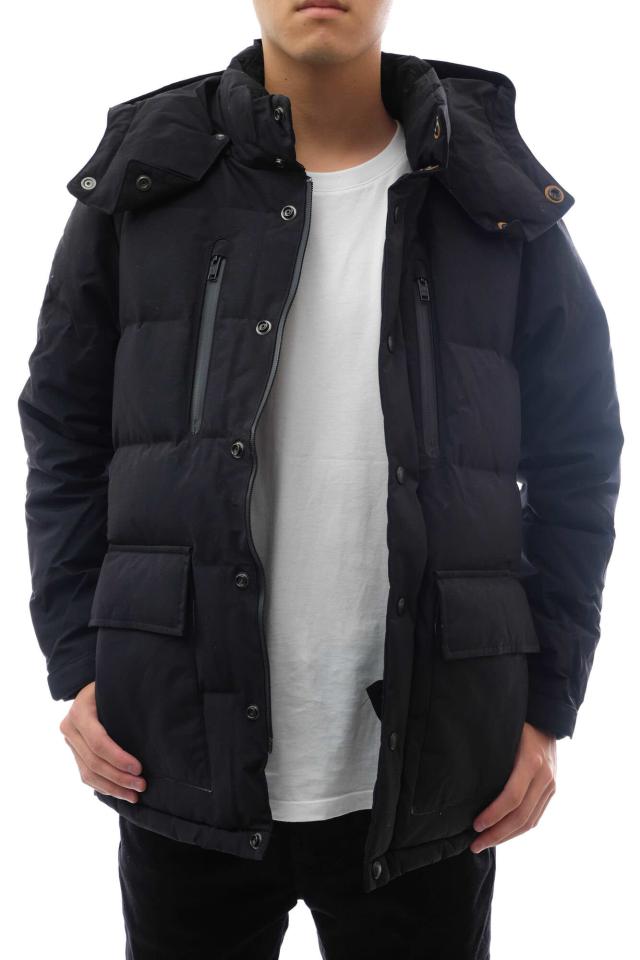 ○ハバノス HBNS  ダウンジャケット フード付き メンズ 【中古】 中古_3