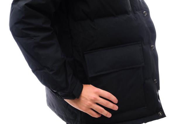 ○ハバノス HBNS  ダウンジャケット フード付き メンズ 【中古】 中古_4