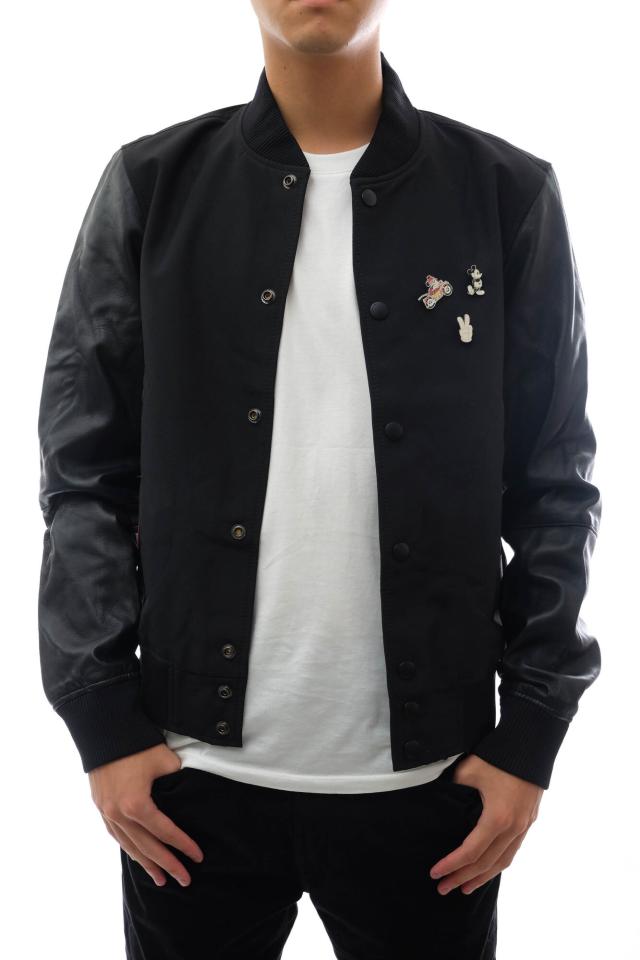 ○コーチ COACH Disney ディズニーコラボ ミッキーマウス スタジャン