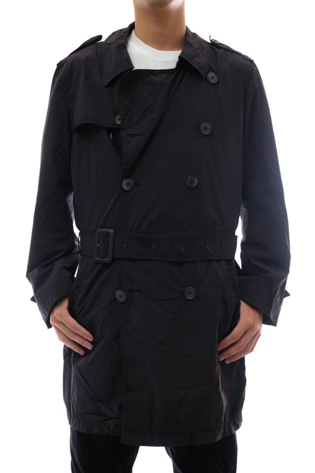 ヘルノ HERNOフーデッド スプリングコート 雑誌ECLAT掲載 ヘルノ HERNO