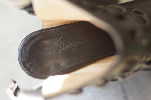○フィリップリム 3.1 Phillip Lim ブーティー ショートブーツ アンクルブーツ Tom Tom Knotted Clog Bootie ブーツ レディース 中古