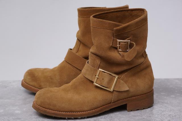 ○ジミーチュウ Jimmy Choo エンジニアブーツ ブーツ レディース 中古_1