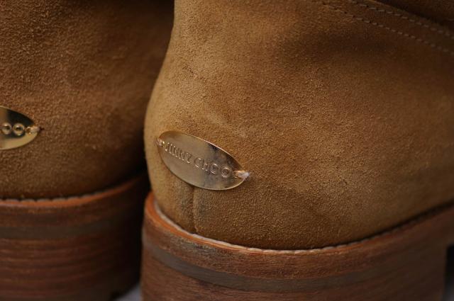 ○ジミーチュウ Jimmy Choo エンジニアブーツ ブーツ レディース 中古_5