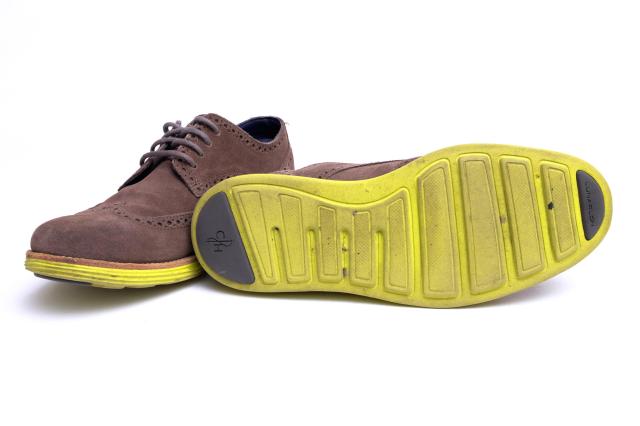 ○コールハーン COLE HAAN 牛革 ビジネスシューズ C11095 Lunargrand Wing Tip Oxford ルナグランド ウイングチップ 定番 メンズ 中古_6