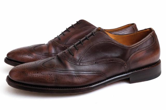 バリー Bally Scribeライン ビジネスシューズ グッドイヤーウェルト製法 ウイングチップ メンズ 中古 中古の通販はau Pay マーケット ブランディング