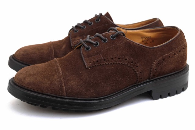 ○トリッカーズ Tricker's nonnative ノンネイティブ別注 牛革 ビジネスシューズ M7273 BACKMED ALLION  SHOES コマンドソール グッ 中古｜au PAY マーケット