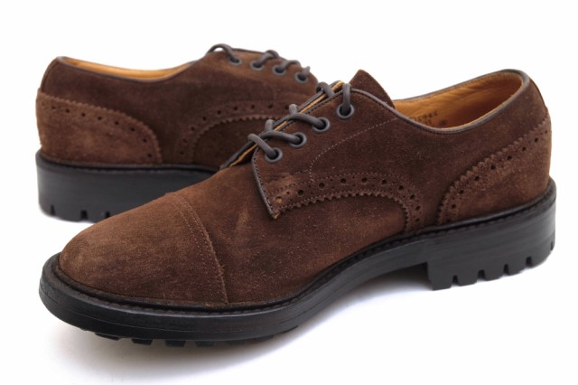 ○トリッカーズ Tricker's nonnative ノンネイティブ別注 牛革 ビジネスシューズ M7273 BACKMED ALLION  SHOES コマンドソール グッ 中古｜au PAY マーケット