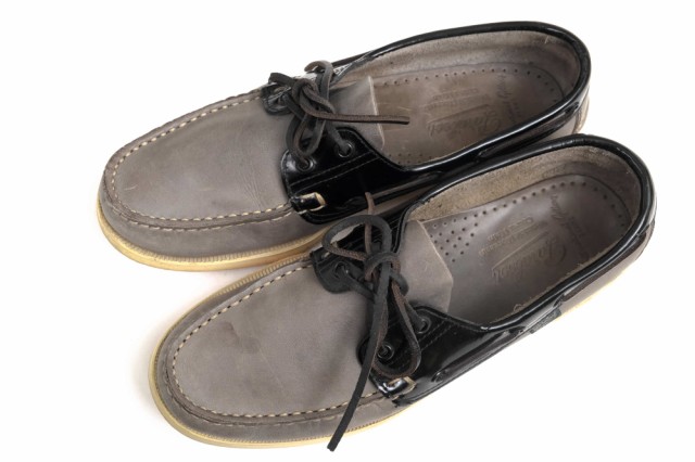 ○パラブーツ Paraboot ビームス BEAMS別注 牛革 デッキシューズ BARTH