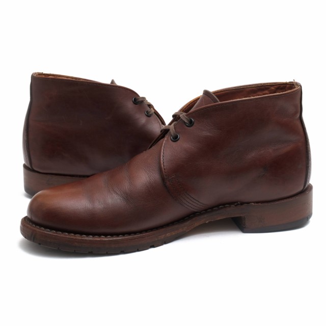 レッドウィング Red Wing フェザーストーンレザー チャッカブーツ 9017 Beckman Chukka ベックマン チャッカ レザー ラグソール 中古の通販はau Pay マーケット ブランディング