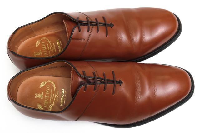 スコッチグレイン Scotch Grain 仏アノネイ社エクストラカーフ 牛革 ビジネスシューズ F 24 ベガノクラシコ ホールカット プレ 中古の通販はau Pay マーケット ブランディング