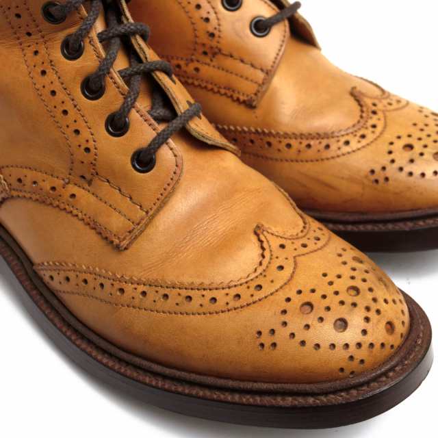 トリッカーズ Tricker's カーフ 牛革 レースアップブーツ L5180 MALTON モールトン Brogue Boots ダブルソール  カントリーブーツ 中古の通販はau PAY マーケット - ブランディング - レディースファッション