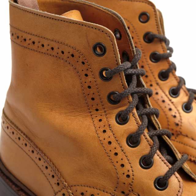 トリッカーズ Tricker's カーフ 牛革 レースアップブーツ L5180 MALTON