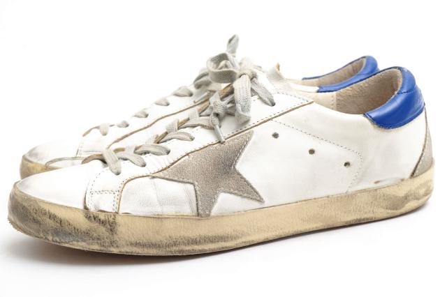 ゴールデングース Golden Goose 牛革 ローカットスニーカー Ggdb Superstar Sneaker スーパースター スター 定番 ヴィンテージ加 中古の通販はau Pay マーケット ブランディング