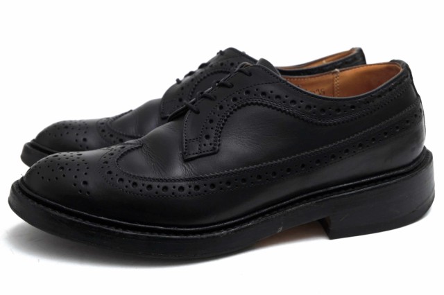 ○トリッカーズ Tricker's MARGARET HOWELL マーガレットハウエル別注 カーフ 牛革 ビジネスシューズ M7306 Golosh  Brogues メダリ 中古｜au PAY マーケット