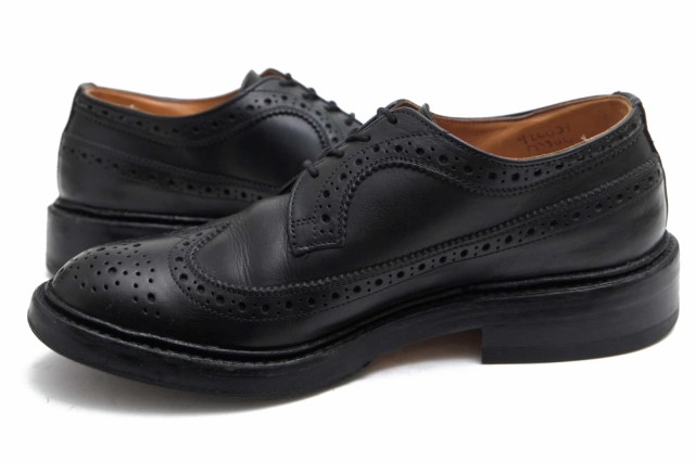 ○トリッカーズ Tricker's MARGARET HOWELL マーガレットハウエル別注 カーフ 牛革 ビジネスシューズ M7306 Golosh  Brogues メダリ 中古｜au PAY マーケット