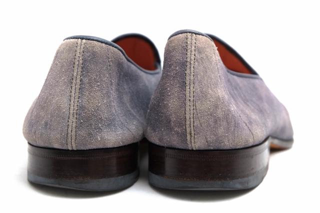 ○サントーニ Santoni 牛革 タッセルローファー 10663 スリッポン メンズ 【中古】 中古 ○サントーニ Santoni 牛革 タッセルローファー 10663 スリッポン