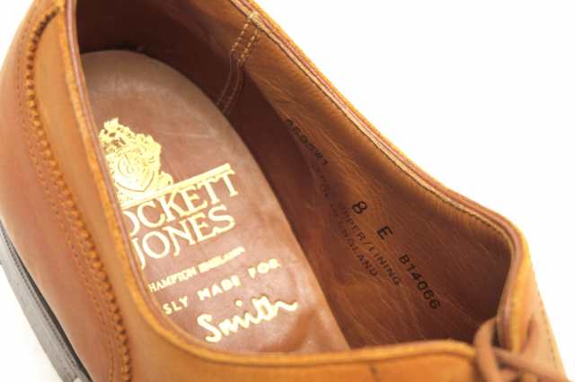 クロケット ジョーンズ Crockett Jones Paul Smith ポールスミス別注 牛革 カーフ ビジネスシューズ 8695w1 Uチップ レザーソ 中古の通販はau Pay マーケット ブランディング