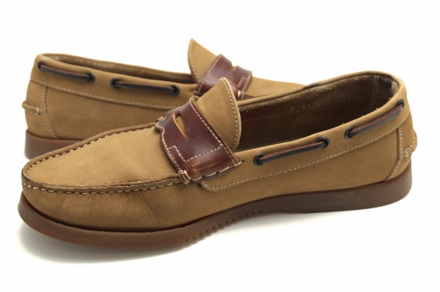 ○パラブーツ Paraboot ビームス BEAMS別注 牛革 デッキシューズ