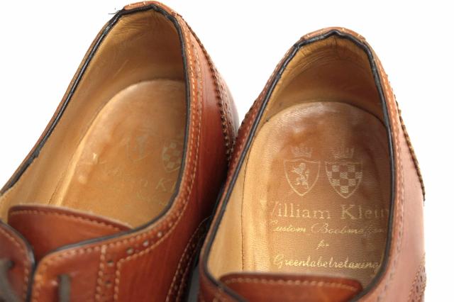 ○ウィリアムクライン William Klein 牛革 ビジネスシューズ 5EYE W